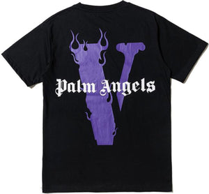 Palm Angels x VLone - Black purple