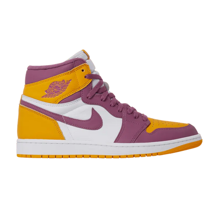 Air Jordan 1 High Retro OG University Gold And Light Bordeaux / Brotherhood