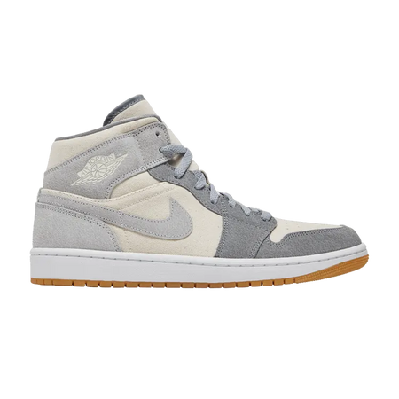 Air Jordan 1 Mid Coconut Milk Particle Grey