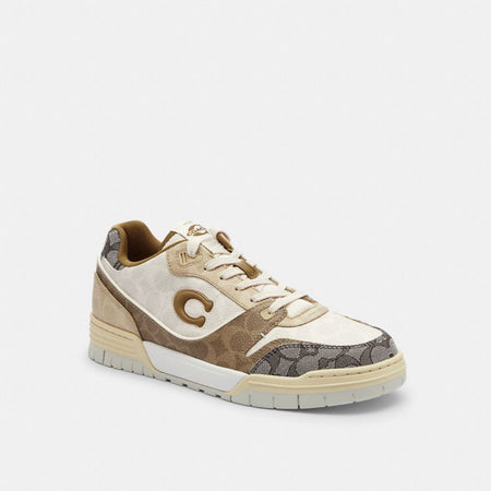 Men's Coach Soho Sneaker In Mixed Signature Multi