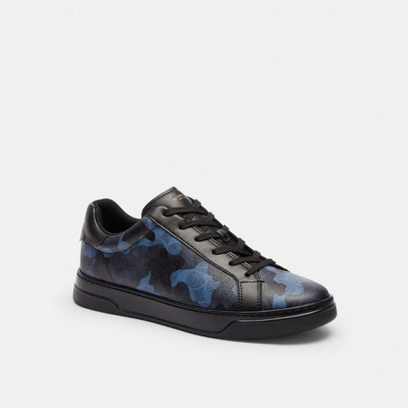 High Line Sneaker In Signature Canvas With Camo Print