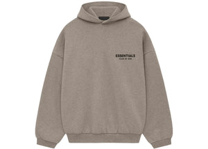 Fear Of God Essentials Fleece Hoodie (Fw24) Heather Gray