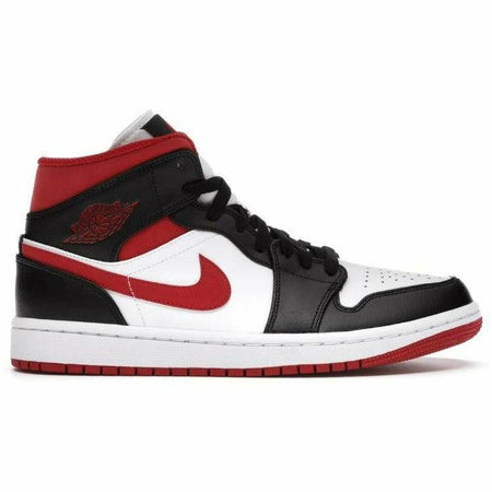 Air Jordan 1 Mid Black Gym Red
