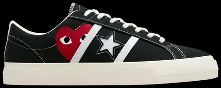 Converse x PLAY Comme des Garçons One Star Academy Pro Black