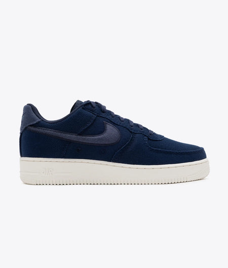 Nike AIR FORCE 1 LOW CANVAS COLLEGE NAVY/THUNDER BLUE-PHANTOM