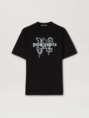 Palm Angels LA Monogram Spray T-Shirt black