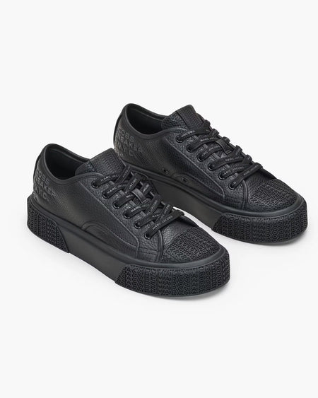 Marc Jacobs Marc Jacobs The Leather Sneaker Black Black