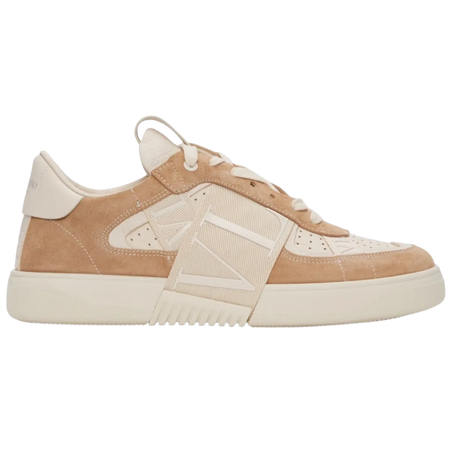 Valentino Garavani Off-White & Tan VL7N Sneakers