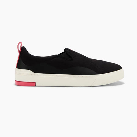 Ludic Enhanced Canvas Slip On - Orca Black