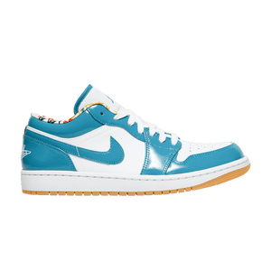 Air Jordan 1 Low Barcelona Cyber Teal