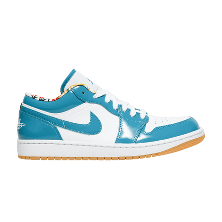 Air Jordan 1 Low Barcelona Cyber Teal