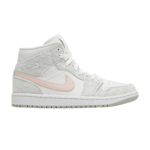 Wmns Air Jordan 1 Mid Se White Light Iron Ore