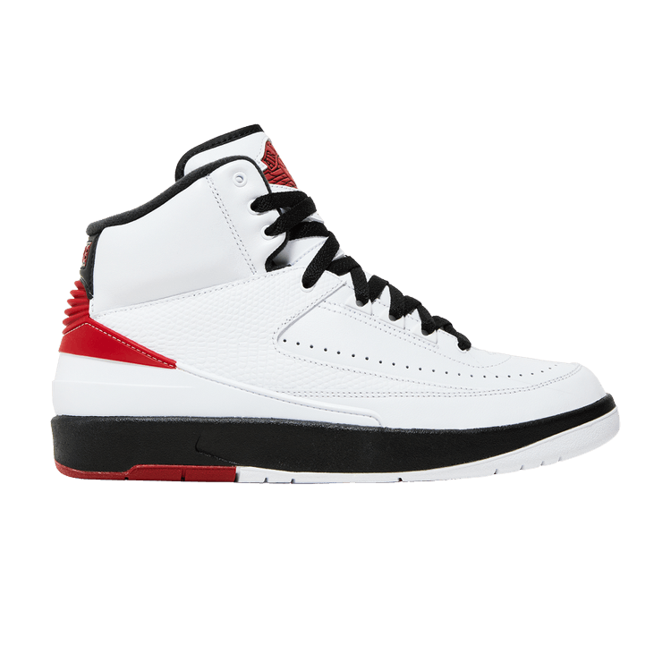 Wmns Air Jordan 2 Retro WhiteVarsity RedBlack