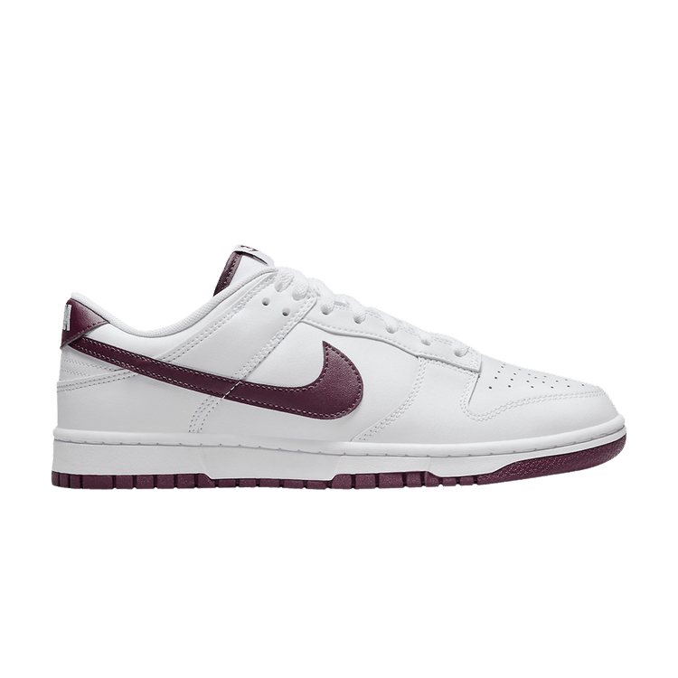 Dunk Low White Night Red