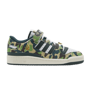 Bape x Adidas Forum 84 Low 30Th Anniversary Green Camo