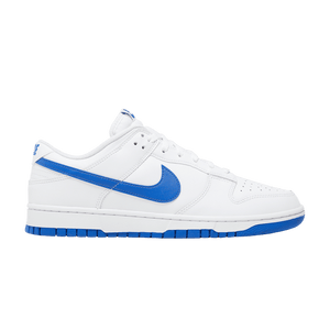 Dunk Low White Hyper Royal