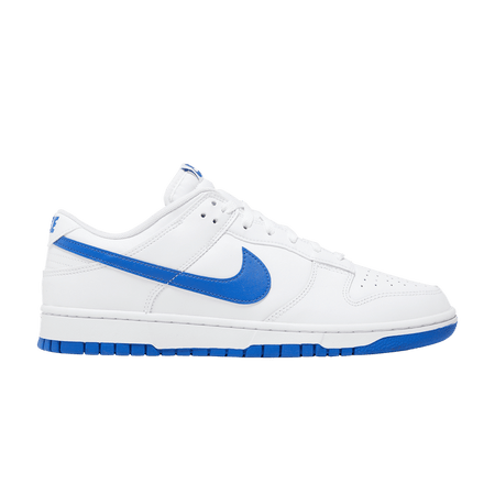 Dunk Low White Hyper Royal
