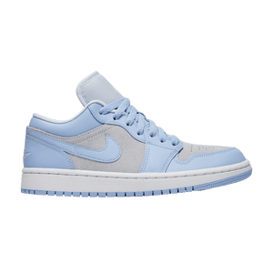 Wmns Air Jordan 1 Low Football GreyUniversity Blue