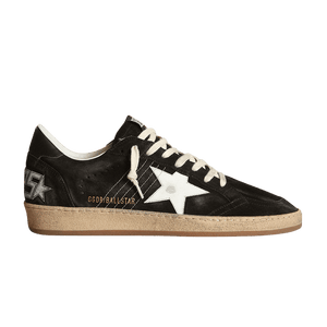 Golden Goose Ball Star Black White