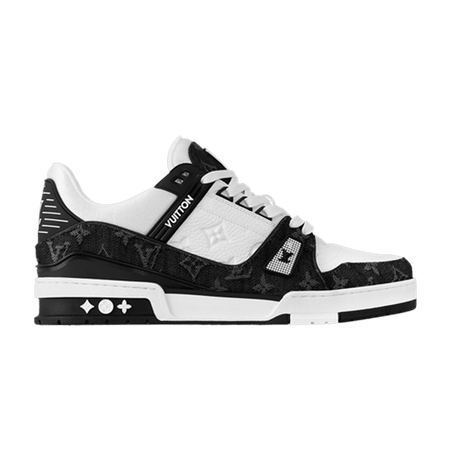 Louis Vuitton Lv Trainer Black White