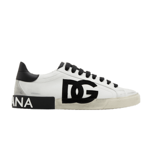 Dolce & Gabbana Portofino Vintage DG Logo Print - Black