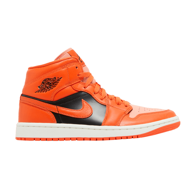 Air Jordan 1 Mid Rush Orange