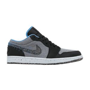 Air Jordan 1 Low Crater Black University Blue