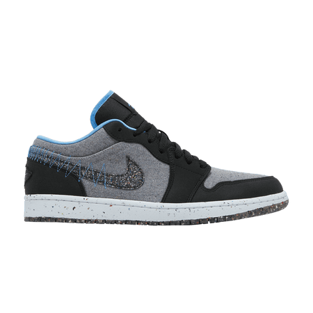 Air Jordan 1 Low Crater Black University Blue