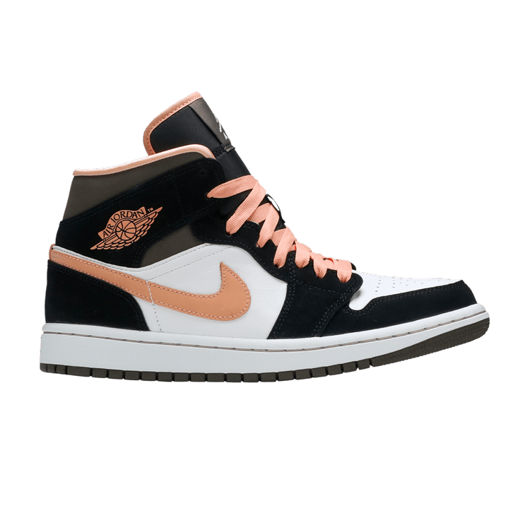 JORDAN 1 MID PEACH MOCHA (WOMEN'S)