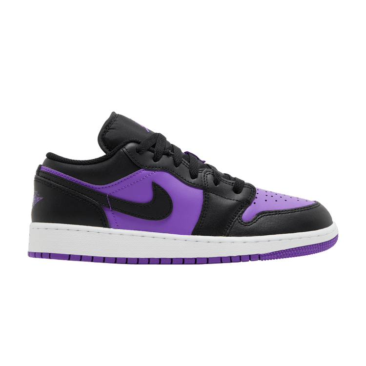Air Jordan 1 Low Black Purple Venom