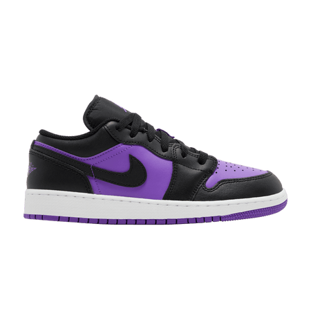 Air Jordan 1 Low Black Purple Venom