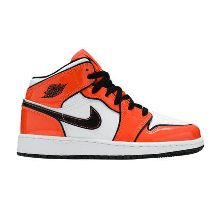 JORDAN 1 MID SE TURF ORANGE (GS)