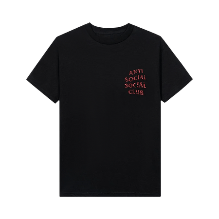 Anti Social Social Club Wild Life T-Shirt Black
