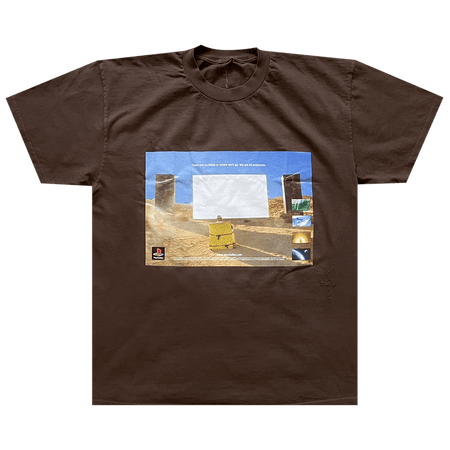 Travis Scott Monolith Day T-Shirt Brown