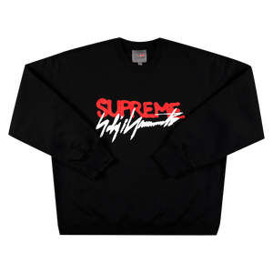 SUPREME YOHJI YAMAMOTO CREWNECK BLACK