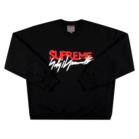 SUPREME YOHJI YAMAMOTO CREWNECK BLACK