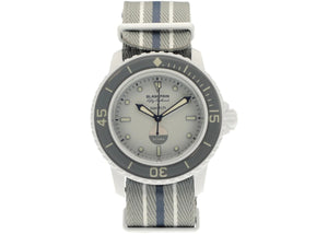 SWATCH X BLANCPAIN BIOCERAMIC SCUBA FIFTY FATHOMS ANTARCTIC OCEAN