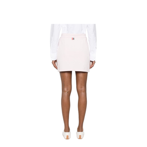 Classic 4-Bar Jersey Mini Skirt