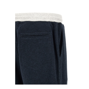 Drawstring Pants - Blue