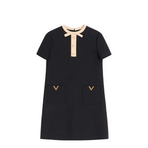 Wool And Silk Blend Dress