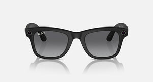 Ray Ban Meta Smart Glasses - Wayfarer Matte Black Graphite Lenses