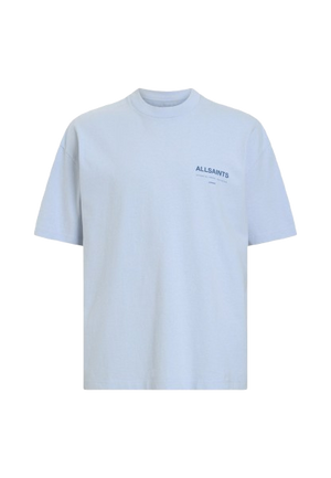 ALL SAINTS ACESS SS CREW BETHEL BLUE TSHIRT