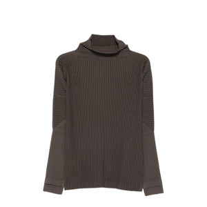 Plisse Knit Sweater
