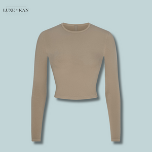 SKIMS New Vintage cropped stretch-cotton T-shirt
