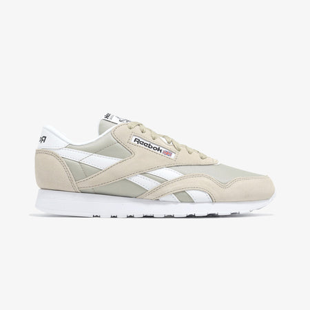 Reebok CLASSIC NYLON { SPORT BEIGE/WHITE