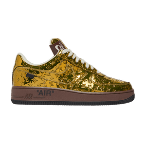 Louis Vuitton x Air Force 1 Low Metallic Gold