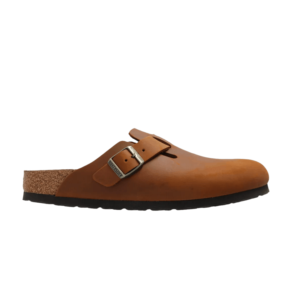 Birkenstock Wmns Boston Oiled Leather 'Cognac'