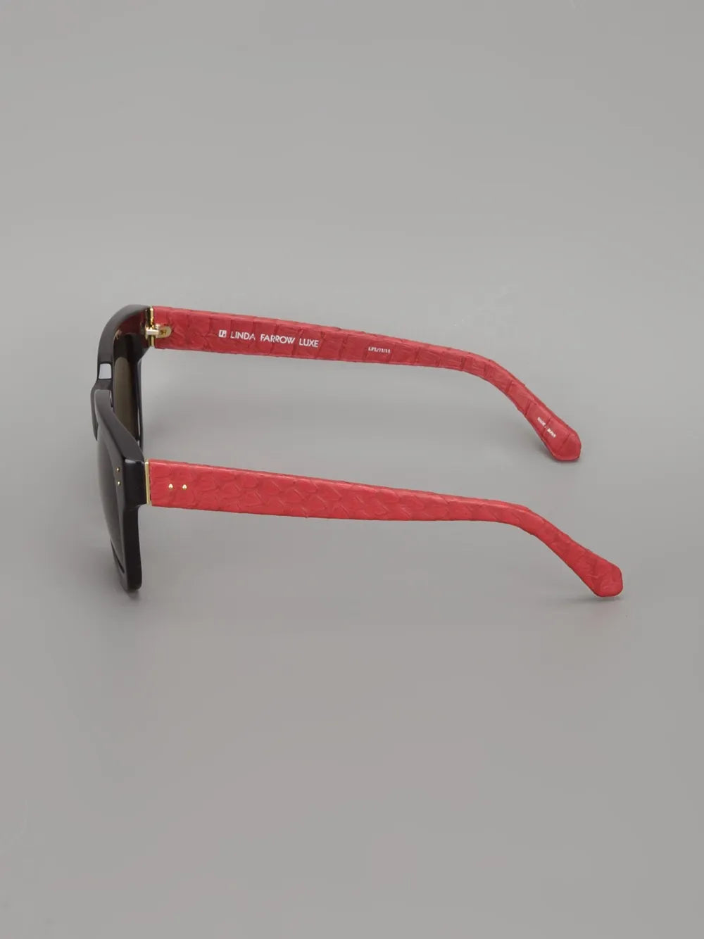 squared bi-colour sunglasses