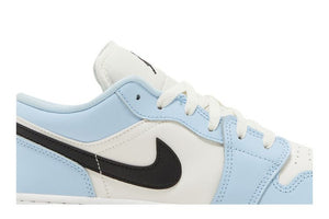 Jordan 1 Low Ice Blue Black GS