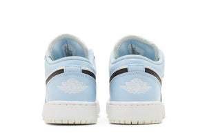 Jordan 1 Low Ice Blue Black GS